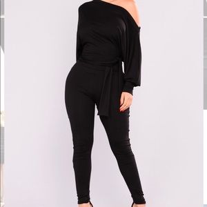 Fashion nova pro lounger jumpsuit